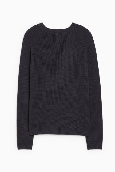 Donna - Pullover basic - blu scuro