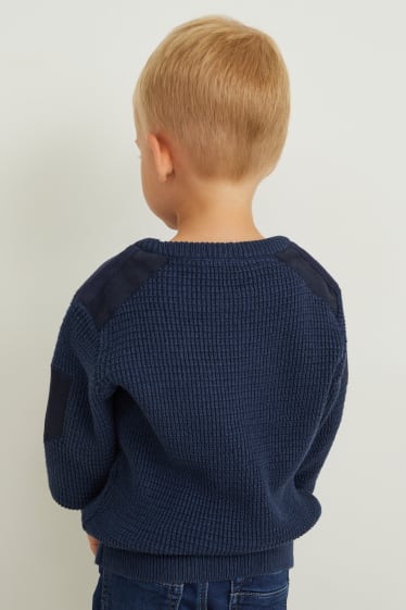 Kinder - Pullover - dunkelblau