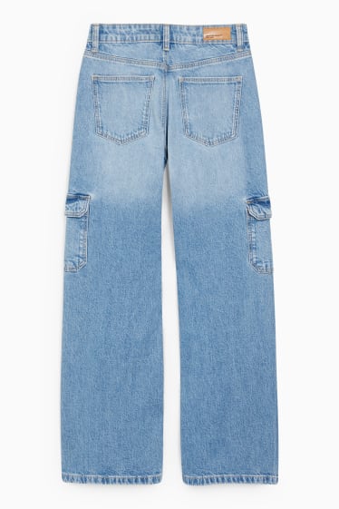 Niños - Wide leg jeans - LYCRA® - vaqueros - azul claro