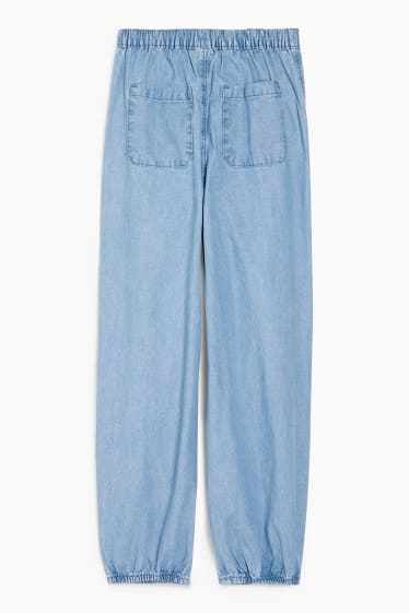 Kinderen: meisjes - Broek - jeansdonkerblauw
