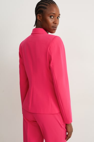 Damen - Blazer - tailliert - pink