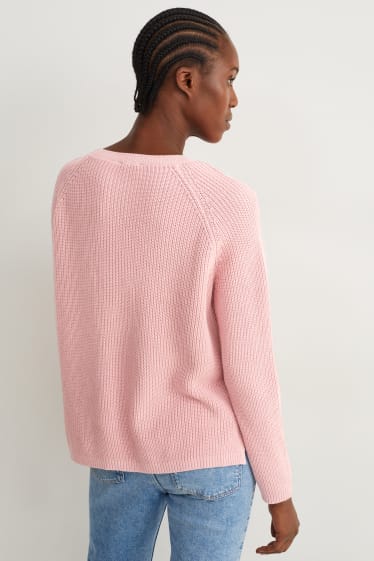 Donna - Pullover basic - rosa