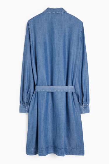 Dona - Vestit camiser - blau
