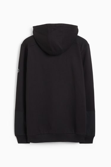 Heren - Hoodie - zwart