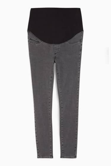 Femmes - Jean de grossesse - jean jegging - jean gris foncé