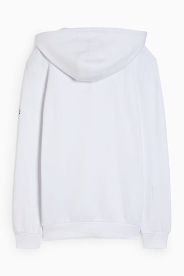 Men - Hoodie - white