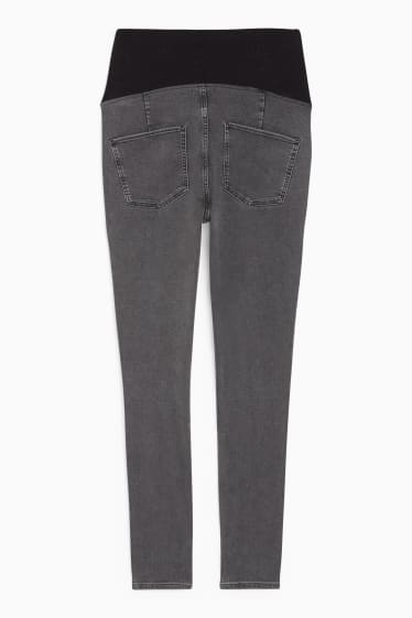 Women - Maternity jeans - jegging jeans - denim-dark gray