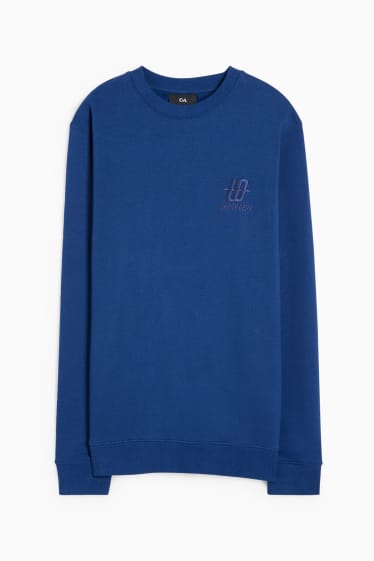 Heren - Sweatshirt - donkerblauw