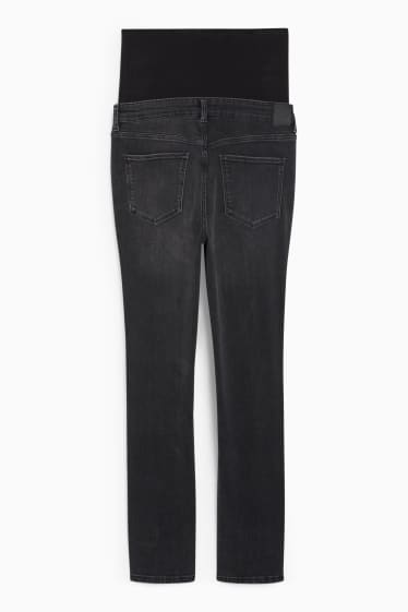 Dona - Texans de maternitat - slim jeans - LYCRA® - texà gris fosc