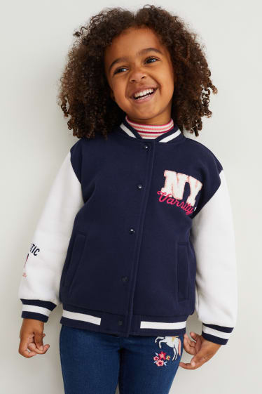 Children - Varsity jacket - dark blue