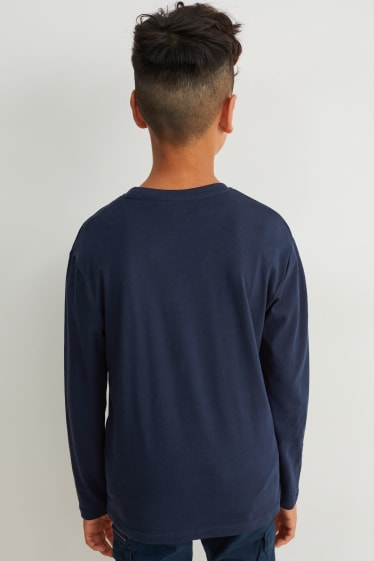 Children Boys - Long sleeve top - dark blue