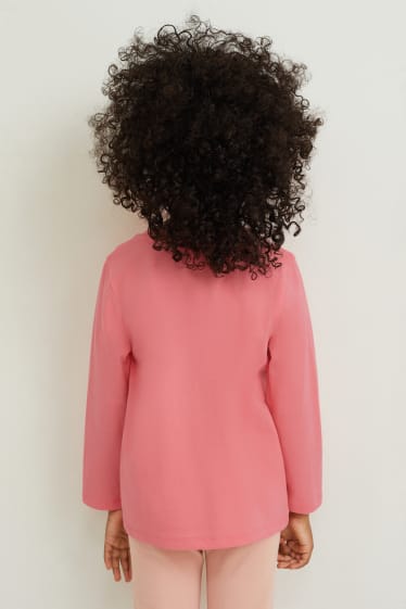Kinder Mädchen - Langarmshirt - pink