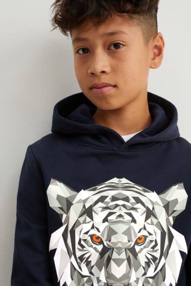 Kinder Jungen - Hoodie - dunkelblau