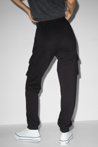 Damen - CLOCKHOUSE - Cargo-Jogginghose - schwarz