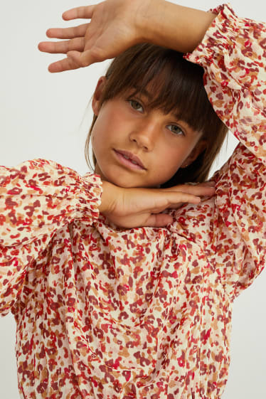 Nena - Vestit de xifó - estampat - beix clar