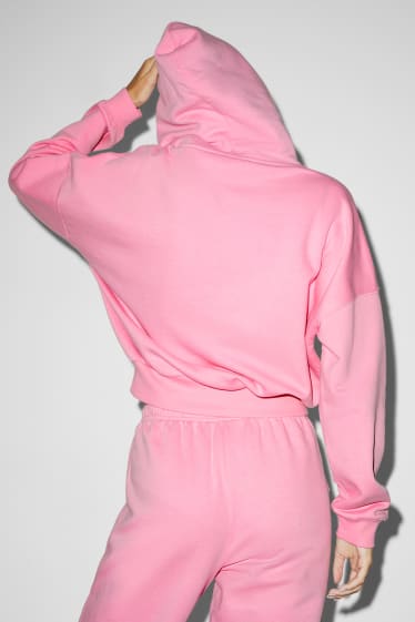 Femmes - CLOCKHOUSE - sweat à capuche - rose