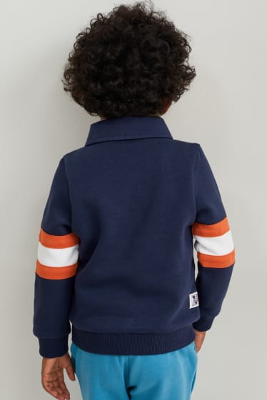 Kinderen: jongens - Sweatshirt - donkerblauw