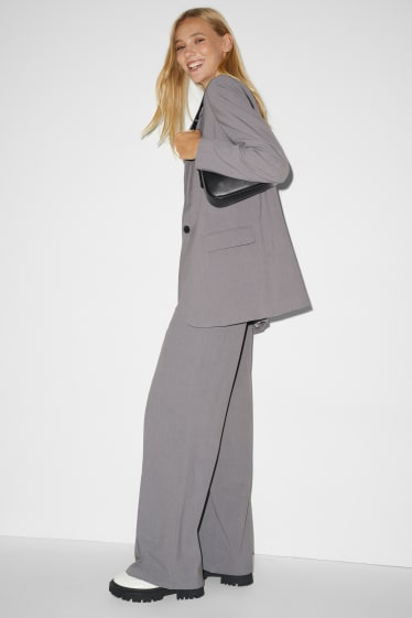 Women - CLOCKHOUSE - blazer - relaxed fit - gray