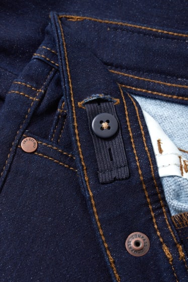 Enfants garçons - Slim jean - jean chaud - jog denim - jean bleu foncé