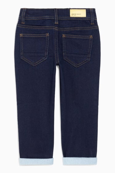 Children - Slim jeans - thermal jeans - jog denim - denim-dark blue