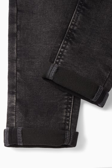 Bambini - Slim jeans - jeans termici - jog denim - jeans grigio scuro
