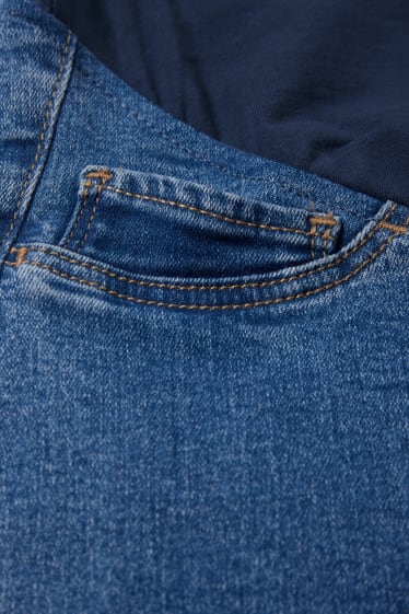 Dames - Zwangerschapsjeans - jegging jeans - jeansblauw