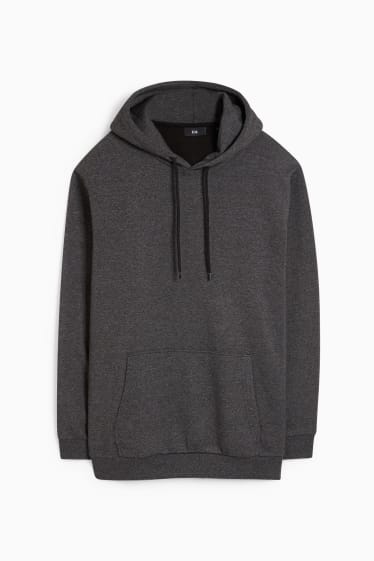 Hombre - Sudadera con capucha - gris oscuro