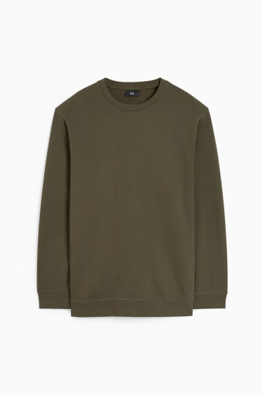 Hommes - Sweat - vert foncé