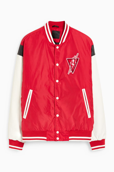 Men - Bomber jacket - red