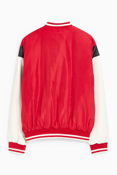 Men - Bomber jacket - red