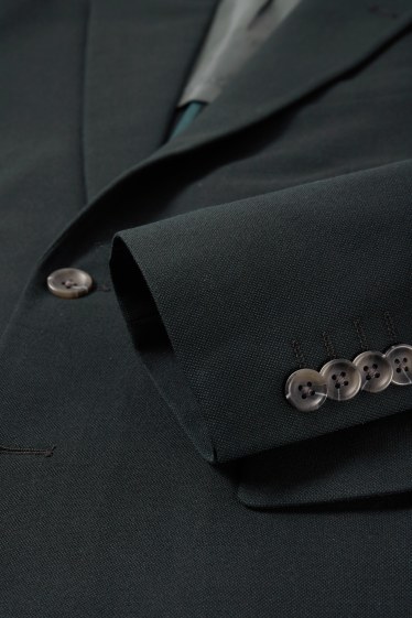 Men - Mix-and-match tailored jacket - regular fit - Flex - stretch - dark gray