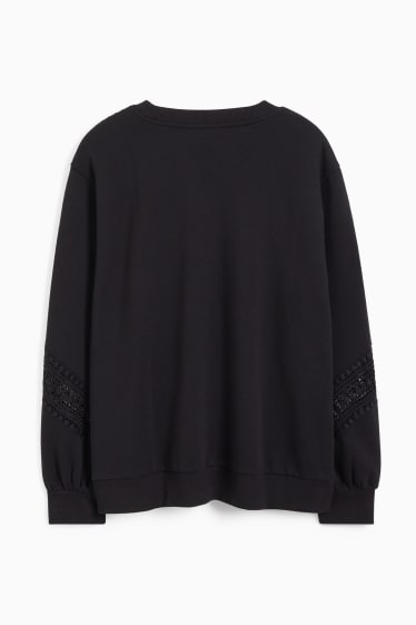 Damen - Sweatshirt - schwarz