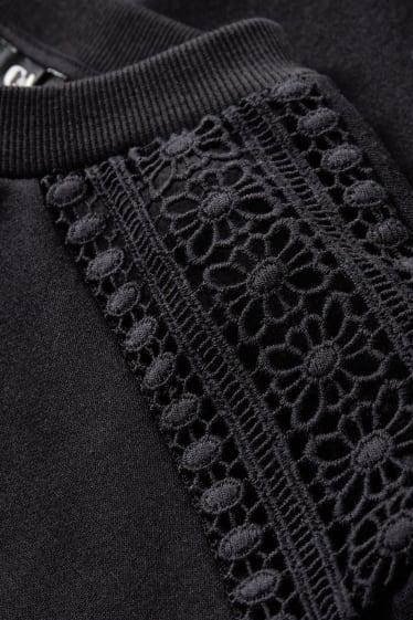 Damen - Sweatshirt - schwarz