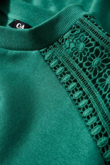 Mujer - Sudadera - verde