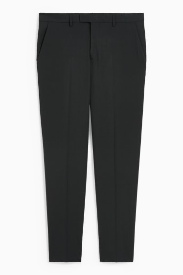 Uomo - Pantaloni coordinabili - regular fit - Flex - grigio scuro
