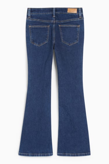 Copii - Flared jeans - LYCRA® - denim-albastru închis