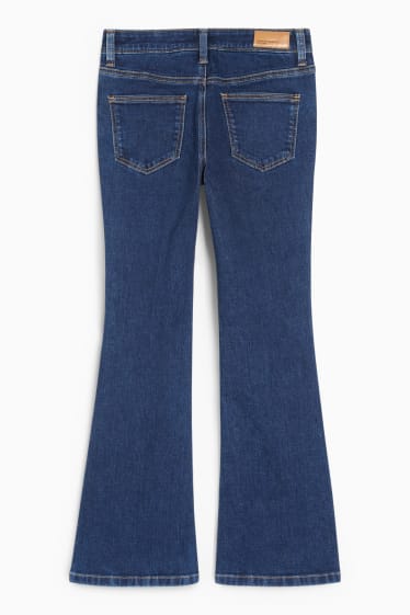 Kinderen - Flared jeans - LYCRA® - jeansdonkerblauw