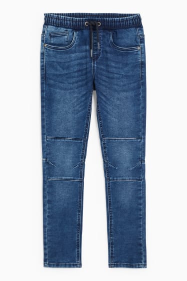 Kinderen: jongens - Slim jeans - jeansblauw