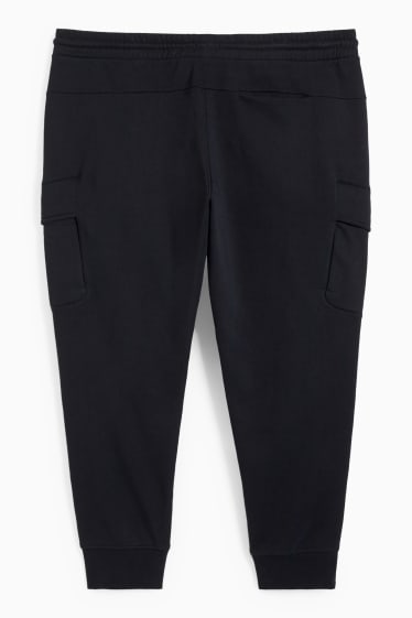 Men - Cargo joggers - black