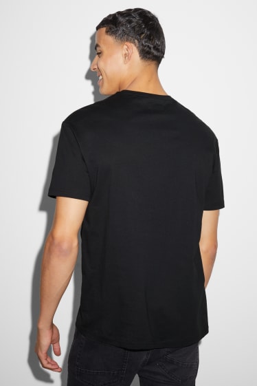 Bărbați - Tricou - Ștrumfii - negru
