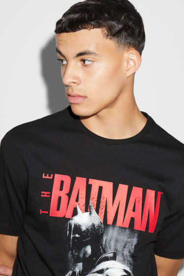 Hommes - T-shirt - Batman - noir