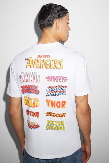 Herren - T-Shirt - Marvel - weiß