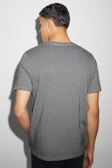 Herren - T-Shirt - schwarz / weiss