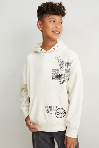 Kinder Jungen - Marvel - Hoodie - cremeweiss