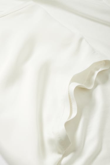 Damen - T-Shirt - cremeweiß