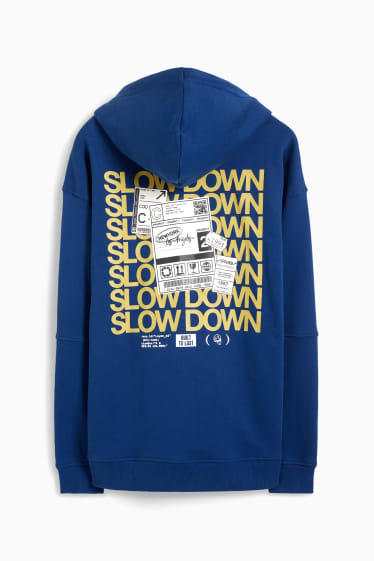 Herren - Hoodie - dunkelblau