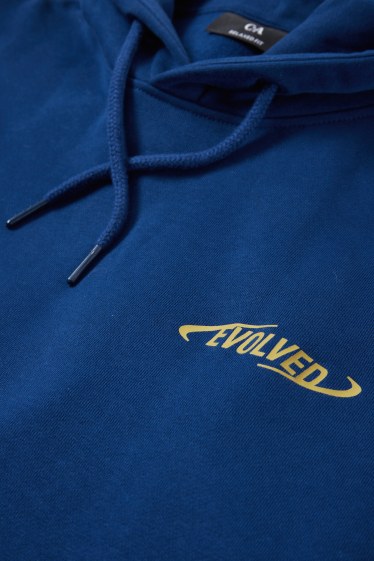 Herren - Hoodie - dunkelblau
