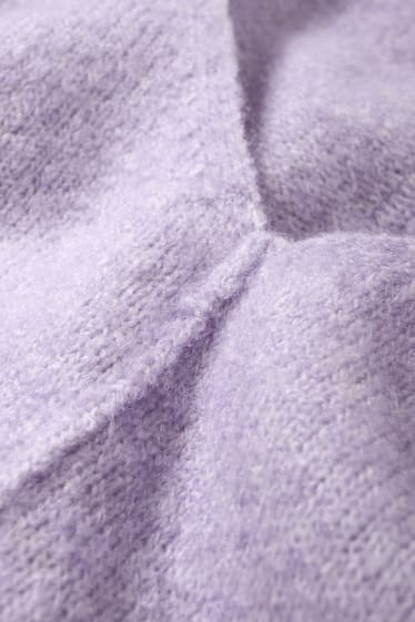 Damen - Pullover - violett