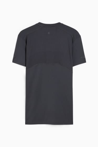 Uomo - Maglia tecnica - slim fit - nero