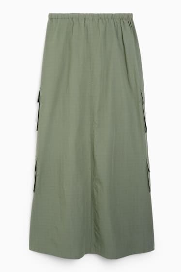 Teens & young adults - CLOCKHOUSE - cargo skirt - green